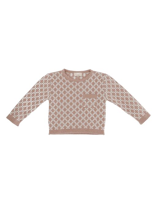 Maglia, bambina, logata. ELISABETTA FRANCHI | EGMA057 C FL149D662